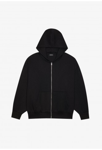 YOURTURN  - Zip-up unisex sweatshirt - black