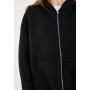 YOURTURN  - Zip-up unisex sweatshirt - black