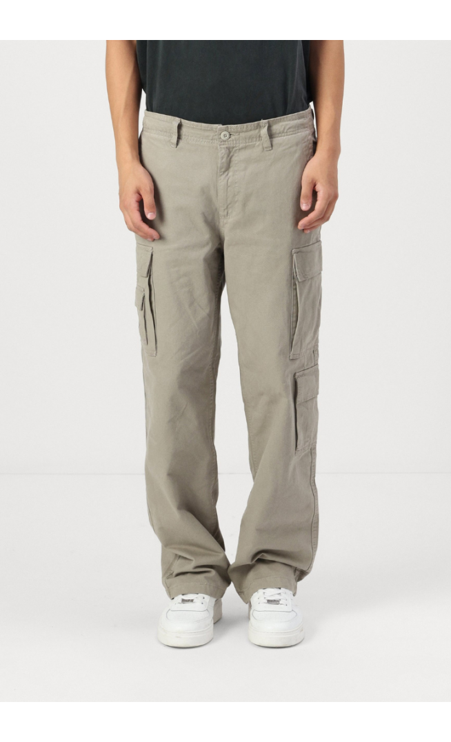 Jack & Jones JPSTBILL JJREED - Cargo trousers - abbey stone