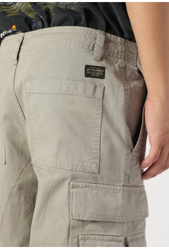 Jack & Jones JPSTBILL JJREED - Cargo trousers - abbey stone