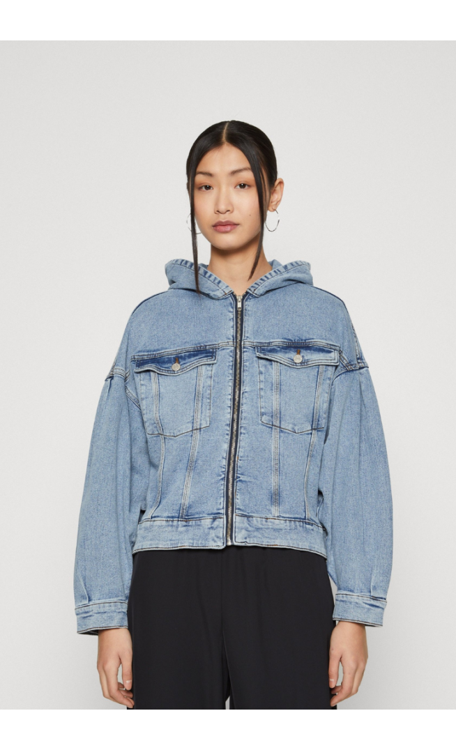 Noisy May  - Denim jacket - medium blue denim