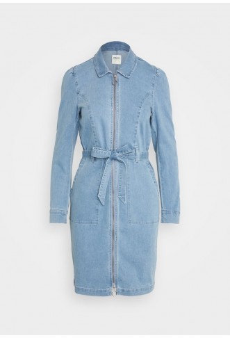 ONLY - Denim dress - light blue denim