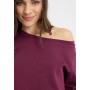 Even&Odd  OFF SHOULDER SWEATSHIRT