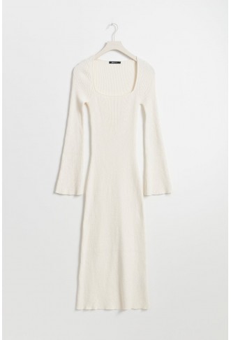 Ginatricot Knitted midi dress