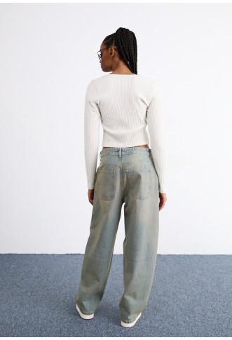 Even&Odd Relaxed fit jeans - dark blue denim