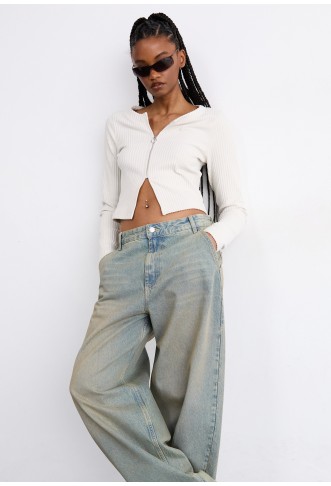 Even&Odd Relaxed fit jeans - dark blue denim