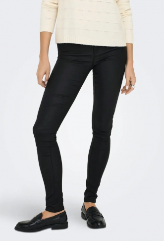 ONLYMID WAIST COATED PNT...