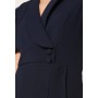 VILA VICLARA MIDI DRESS - navy