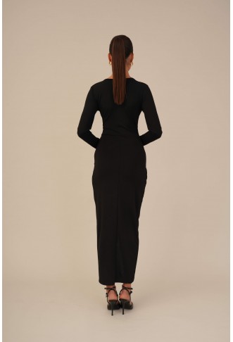 WAL G - Jersey dress - black