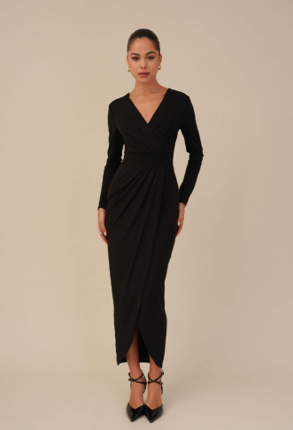 WAL G - Jersey dress - black
