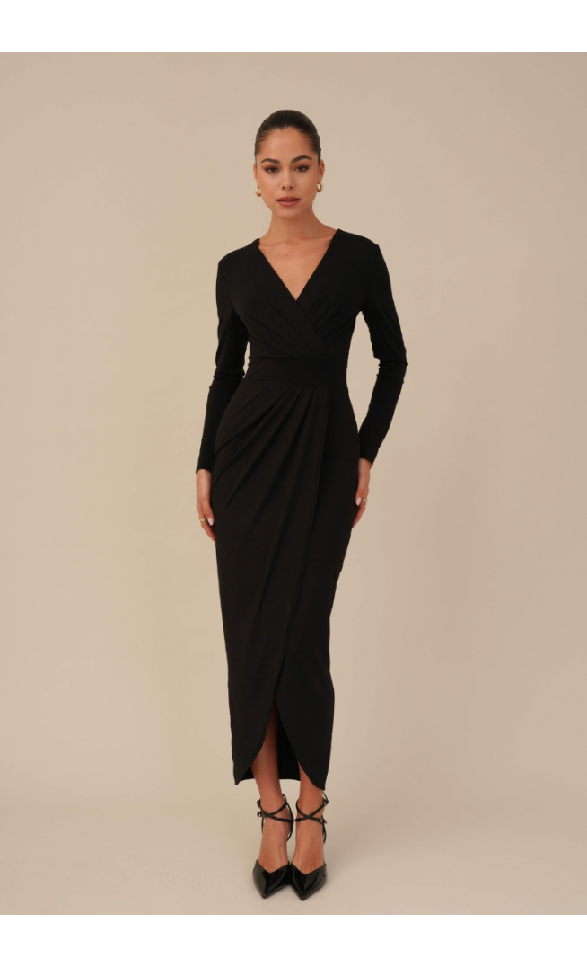 WAL G - Jersey dress - black