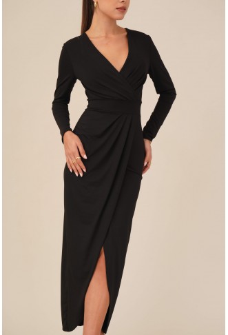 WAL G - Jersey dress - black