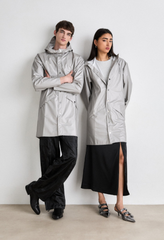 Rains LONG JACKET UNISEX -...