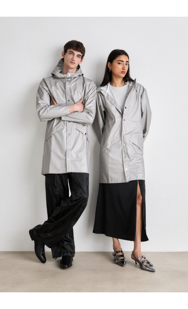 Rains LONG JACKET UNISEX - Parka - nimbus
