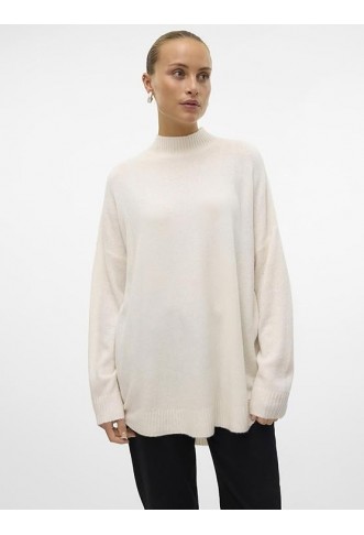 Vero Moda VMPLAZA LS HIGHNCK LONG GA NOOS - Jumper