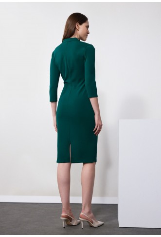 Anna Field Shift dress - bottle green
