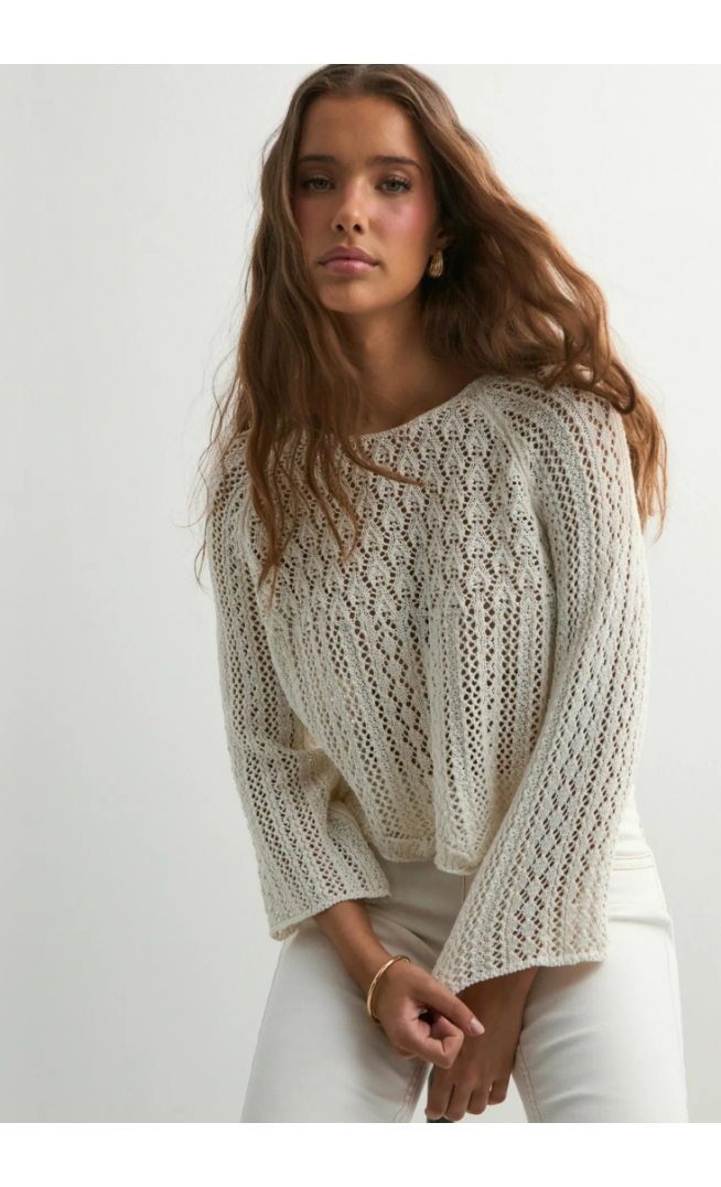 ONLNOLA LIFE 3/4 PULLOVER KNT NOOS