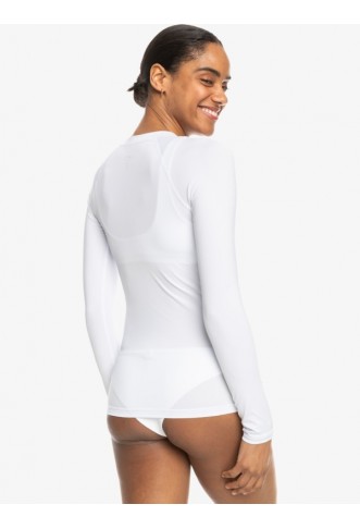Long Sleeve Zip-Up Rash Vest for Women