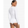 Long Sleeve Zip-Up Rash Vest for Women