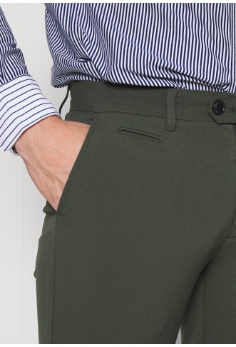Lindbergh CLUB PANTS - Chinos - wood green
