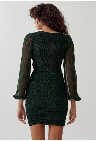 CHANCERY SIONA MINI - Party dress - emerald plisse