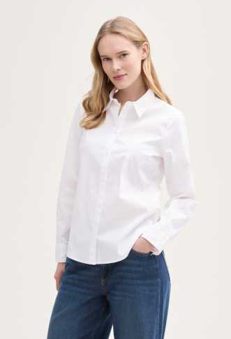 Poplin shirt blouse