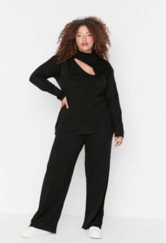 Trendyol Curve Black Cut...