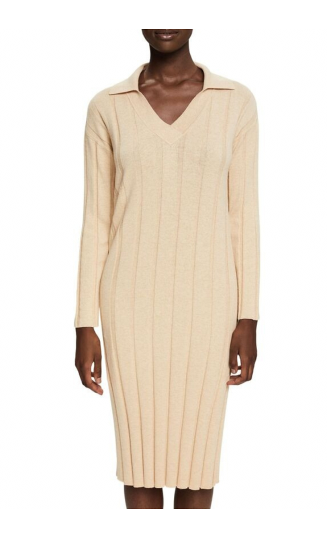 ESPRIT CREAM BEIGE Dress