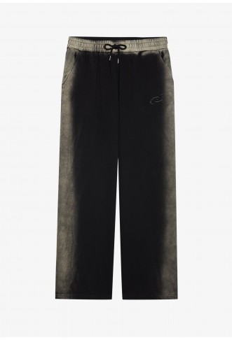 YOURTURN UNISEX - Tracksuit bottoms - black