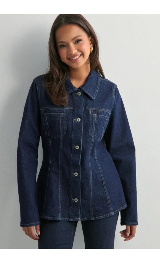 ONLELLE L/S FITTED DNM JACKET GUA