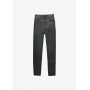 PULL&BEAR Leather trousers - black