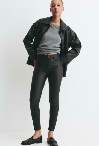 PULL&BEAR Leather trousers...