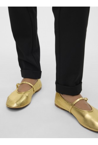 Vero Moda SOLID PANT - Trousers - black