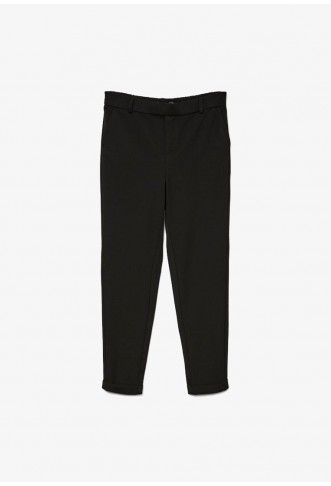 Vero Moda SOLID PANT - Trousers - black