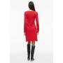VILA VIHELLIE  - Jumper dress - mars red