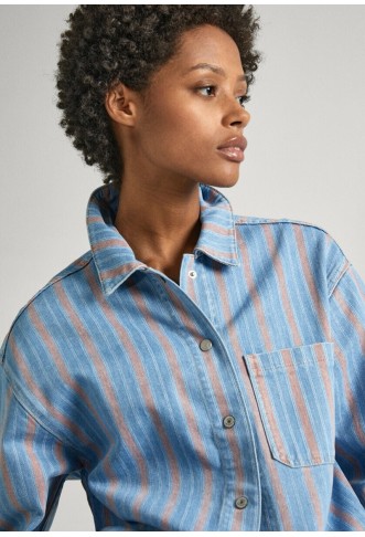 PEPE JEANS RIVER DNM STRIPE