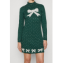 Pieces dress - dark green