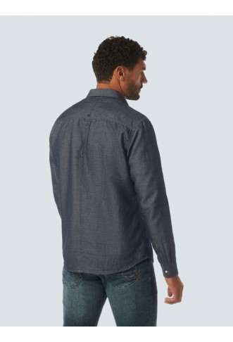 Shirt Denim Look With Linen