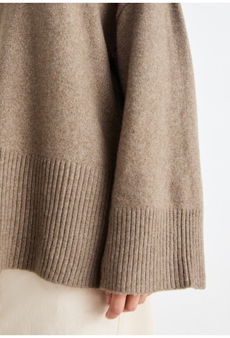 ONLY LONG - Jumper - walnut