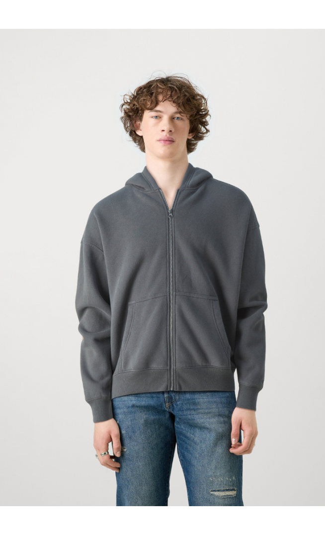 Hollister - Zip-up sweatshirt - irongate
