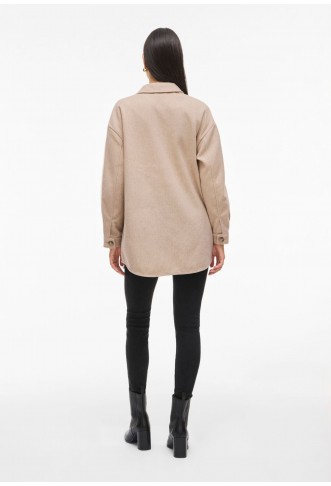 VILA JACKET - natural melange