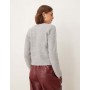 New Look button down cardigan in grey