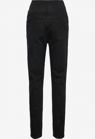 MAMALICIOUS Slim fit Jeans in Black Denim