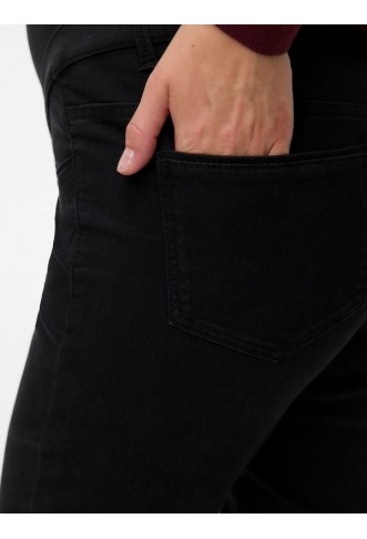 MAMALICIOUS Slim fit Jeans in Black Denim