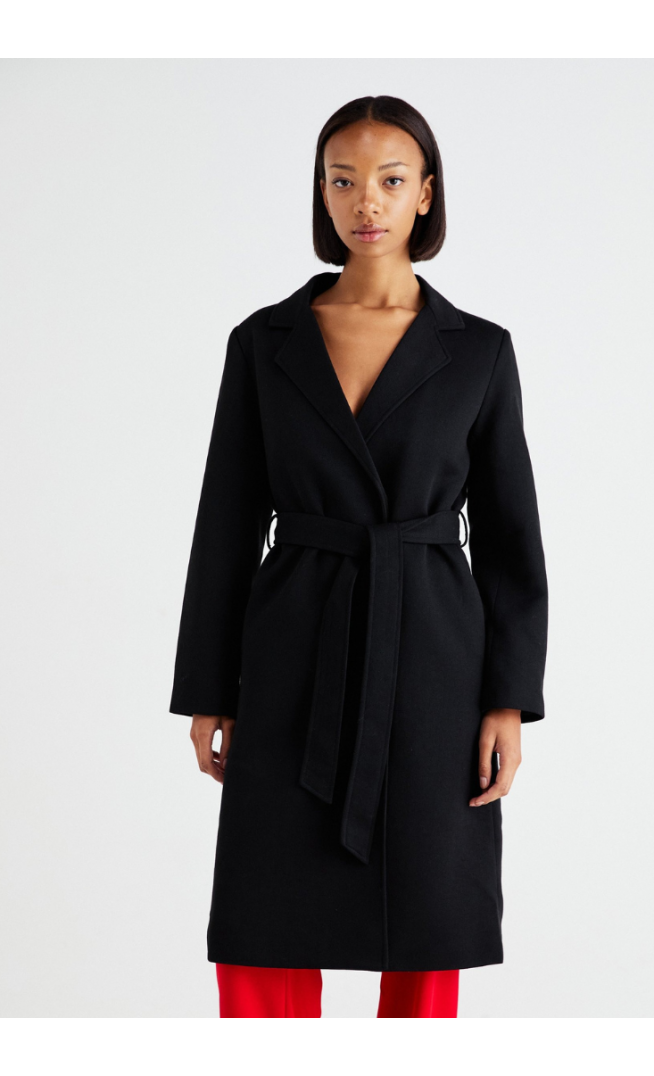 ONLY ONLNICOLE LIGHT WRAP - Classic coat - black