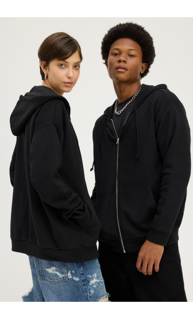 YOURTURN UNISEX - Zip-up sweatshirt