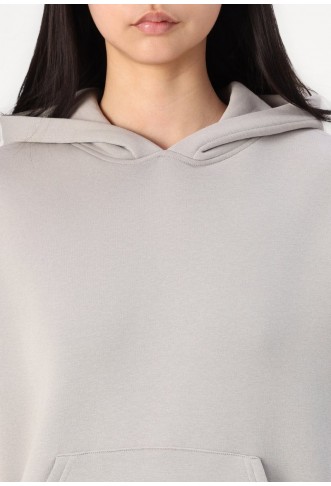 Gina Tricot BASIC ORIGINAL HOODIE - Sweatshirt - drizzle