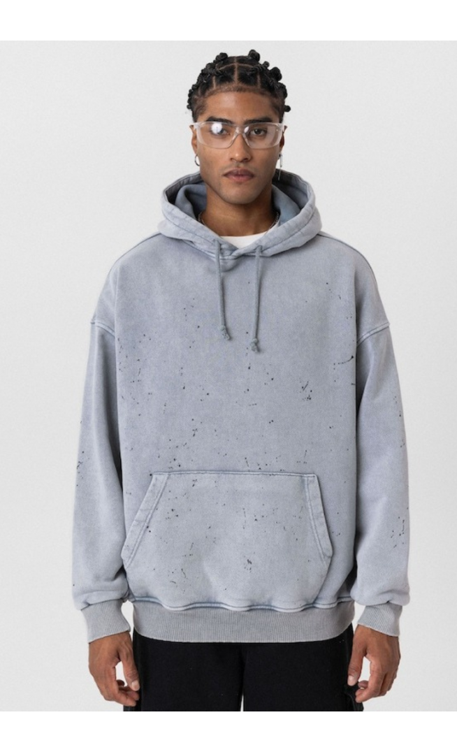 VAMOS CLO Sweatshirt in Light Grey