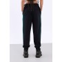 YOURTURN UNISEX - Tracksuit bottoms - black