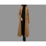 Belted Wool Maxi Coat